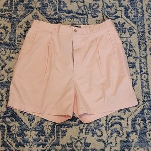Polo Ralph Lauren vintage mens pink sz 40 pleated shorts MS23